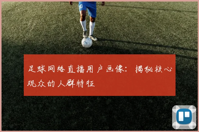 足球网络直播用户画像：揭秘核心观众的人群特征