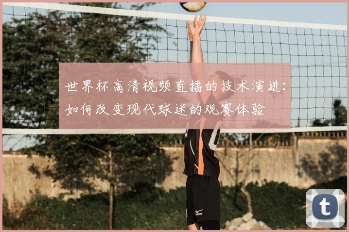 世界杯高清视频直播的技术演进：如何改变现代球迷的观赛体验