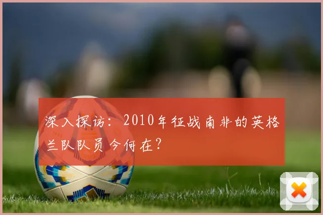 深入探访：2010年征战南非的英格兰队队员今何在？